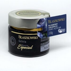 Geleia Orgânica de Blueberry Zero Açúcar